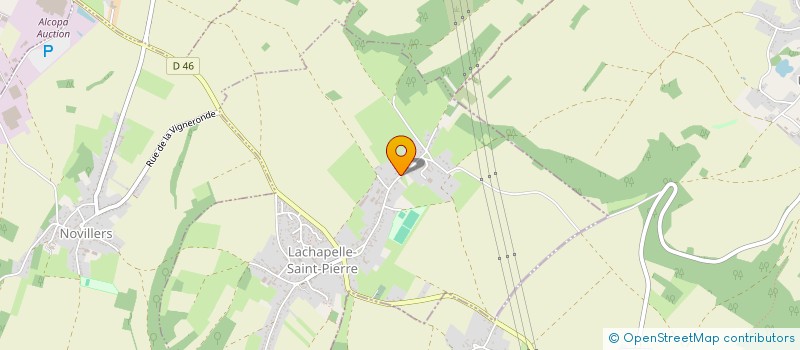 localisation de l'entreprise PAIS  LACHAPELLE-SAINT-PIERRE