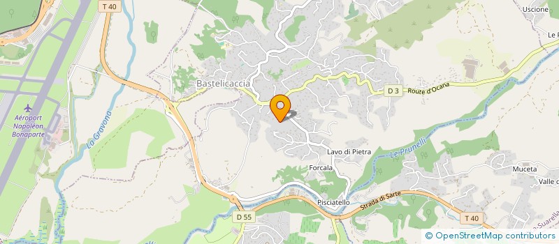 localisation de l'entreprise PAIS MOTOCULTURE à BASTELICACCIA