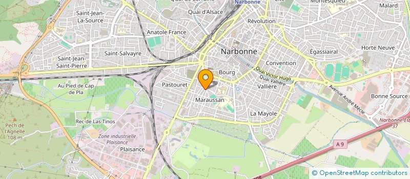 localisation de l'entreprise PAIS NOSTRE  NARBONNE