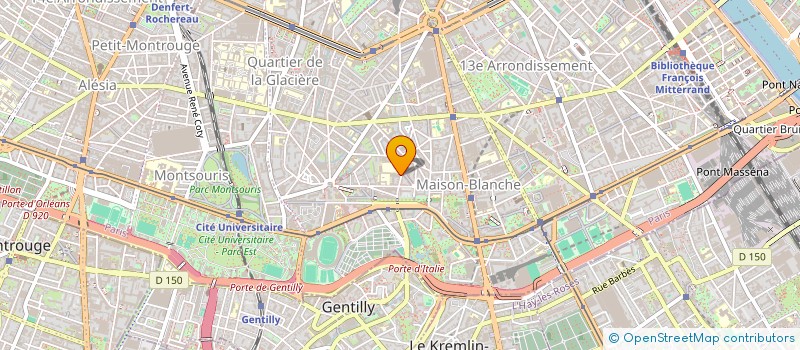 localisation de l'entreprise PAISIBLE ETINCELLE  PARIS