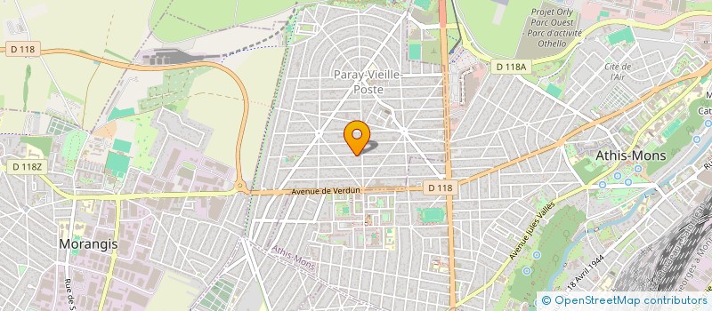 localisation de l'entreprise PAISIMMO à PARAY-VIEILLE-POSTE