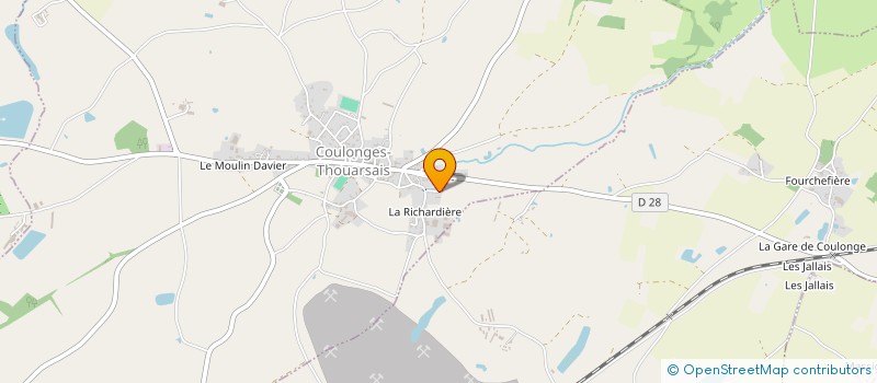 localisation de l'entreprise PAITRAULT R CHAUSSURES à GLENAY