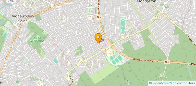 localisation de l'entreprise PAIVA à VIGNEUX-SUR-SEINE