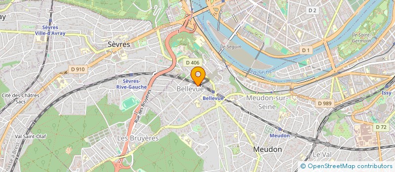 localisation de l'entreprise PAIVA SASU  MEUDON