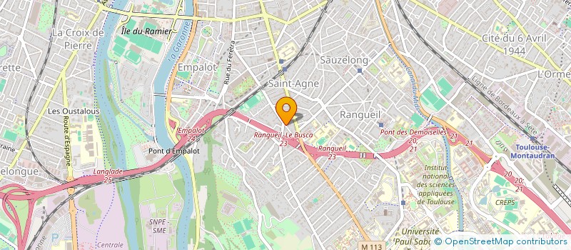 localisation de l'entreprise PAIX EN ABREGE PAIX à TOULOUSE