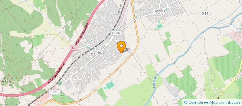 localisation de l'entreprise PAIX ET TOLERANCE  UCHAUD