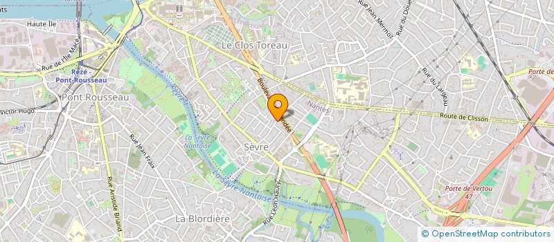 localisation de l'entreprise PAIXAO KIZOMBA SEMBA  NANTES