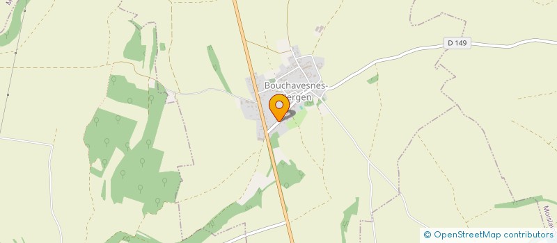 localisation de l'entreprise PAJ  BOUCHAVESNES-BERGEN