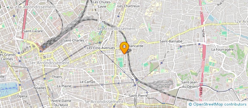 localisation de l'entreprise PAJALUETTE à MARSEILLE 4EME