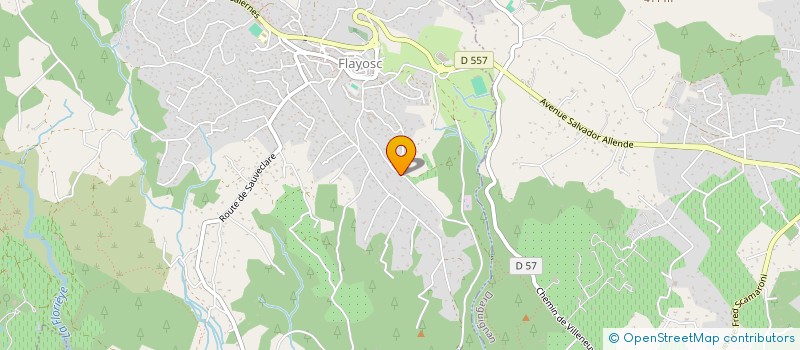 localisation de l'entreprise PAJAMANGEO  FLAYOSC