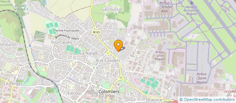 localisation de l'entreprise PAJC-PAT à COLOMIERS