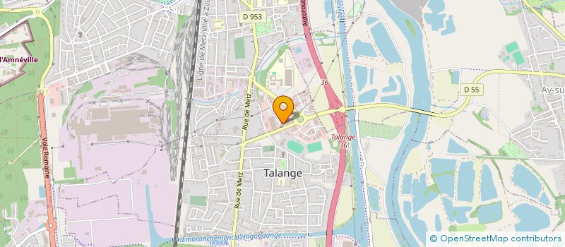 localisation de l'entreprise PAJECA à TALANGE