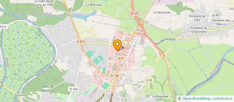 localisation de l'entreprise PAJELE à SAINTE-MARIE