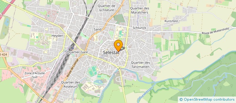 localisation de l'entreprise PAJEMA  SELESTAT