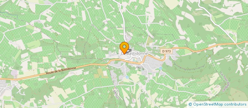 localisation de l'entreprise PAJEP  LA BASTIDONNE