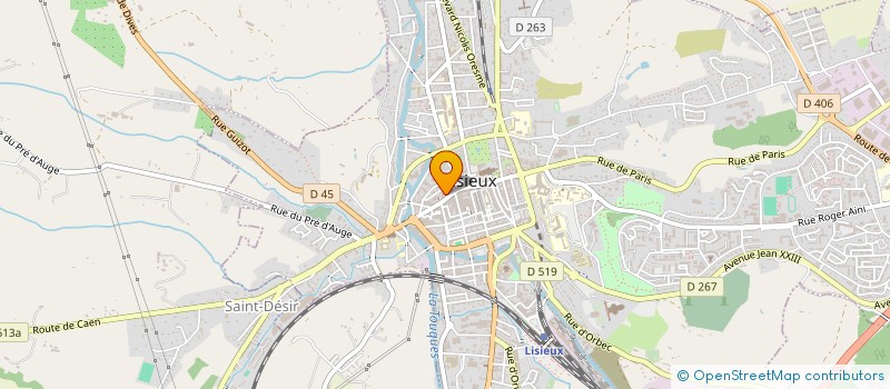 localisation de l'entreprise PAJERO à LISIEUX