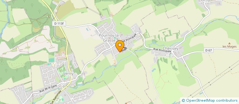 localisation de l'entreprise PAJILADE  POURNOY-LA-GRASSE