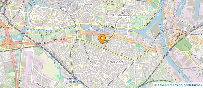 localisation de l'entreprise PAJO  STRASBOURG