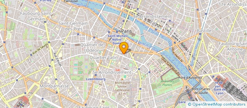 localisation de l'entreprise PAJON à PARIS