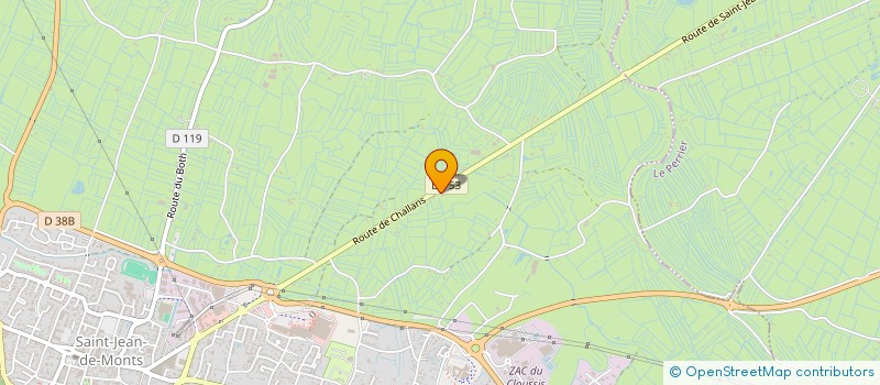 localisation de l'entreprise PAJOT  SAINT-JEAN-DE-MONTS