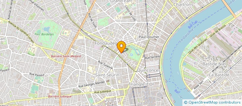 localisation de l'entreprise PAJOT ET CIE SNC à BORDEAUX