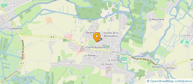 localisation de l'entreprise PAJOT FAMILY  MAGNE