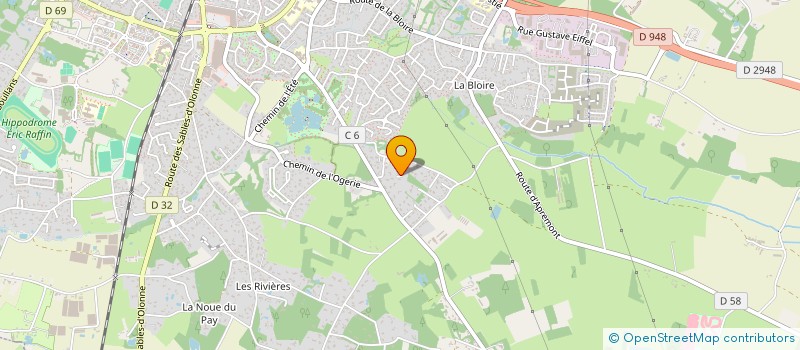 localisation de l'entreprise PAJOT-LANGLOIS  NOTRE-DAME-DE-MONTS