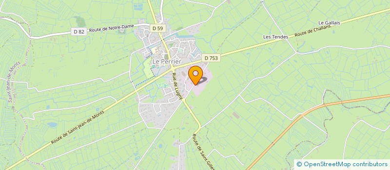 localisation de l'entreprise PAJOT-MOURAIN à PERRIER (LE)