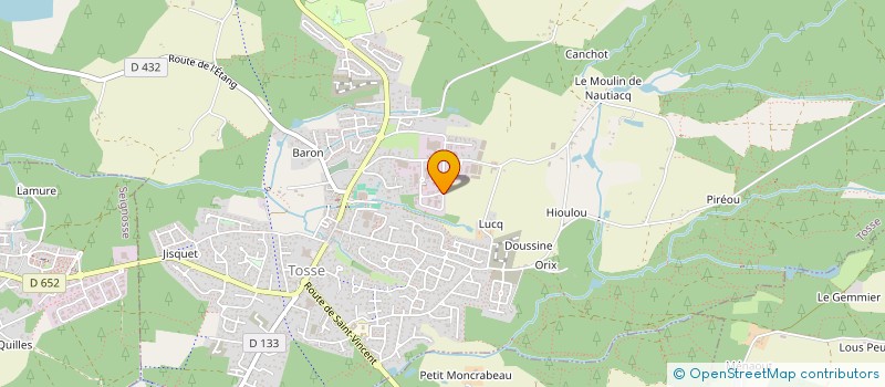 localisation de l'entreprise PAJOVI  TOSSE