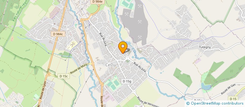 localisation de l'entreprise PAJOYALO  CESSY