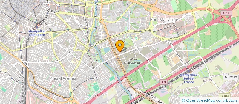 localisation de l'entreprise PAJUAM à MONTPELLIER