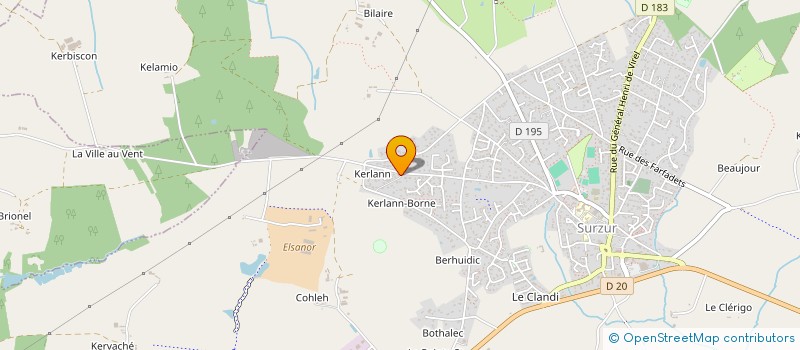 localisation de l'entreprise PAJUMA  SURZUR