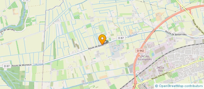 localisation de l'entreprise PAJUMACEVI  MONTEUX