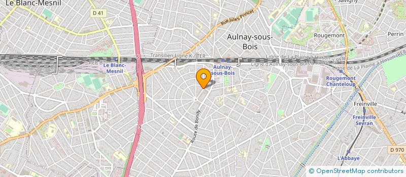 localisation de l'entreprise PAJYFRA à AULNAY-SOUS-BOIS