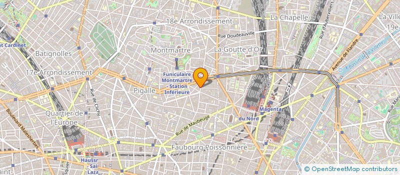 localisation de l'entreprise PAK BOUCHERIE à PARIS