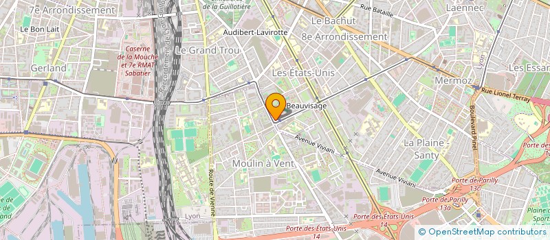 localisation de l'entreprise PAK BUILD UP  LYON