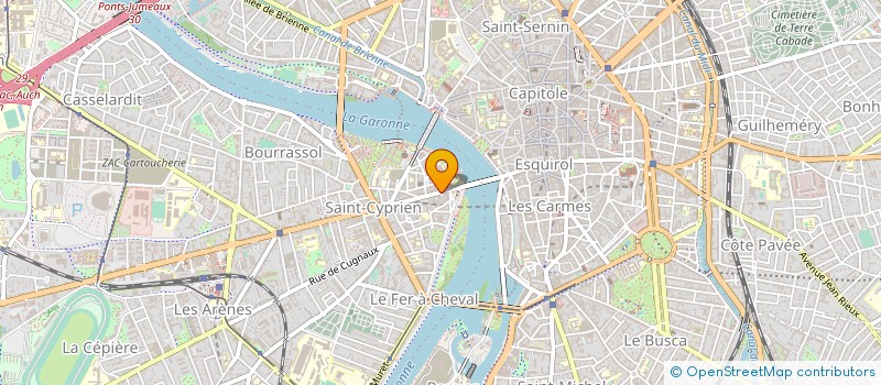 localisation de l'entreprise PAK CENTER à TOULOUSE