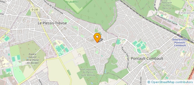 localisation de l'entreprise PAK ET FILLES à LE PLESSIS-TREVISE