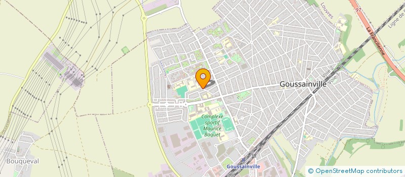 localisation de l'entreprise PAK EURO CARGO SERVICE  GOUSSAINVILLE