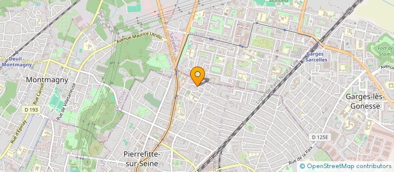 localisation de l'entreprise PAK REVETEMENTS à PIERREFITTE-SUR-SEINE