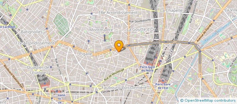 localisation de l'entreprise PAK SERVICES à PARIS 09
