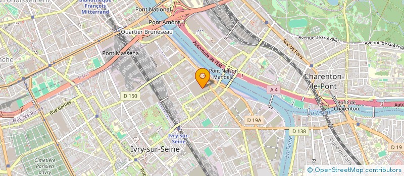 localisation de l'entreprise PAK SYSTEM à IVRY-SUR-SEINE