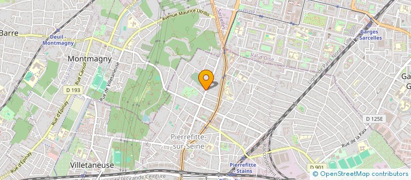 localisation de l'entreprise PAK TANDOOR à PIERREFITTE-SUR-SEINE