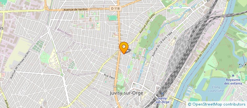 localisation de l'entreprise PAKA 2  JUVISY-SUR-ORGE