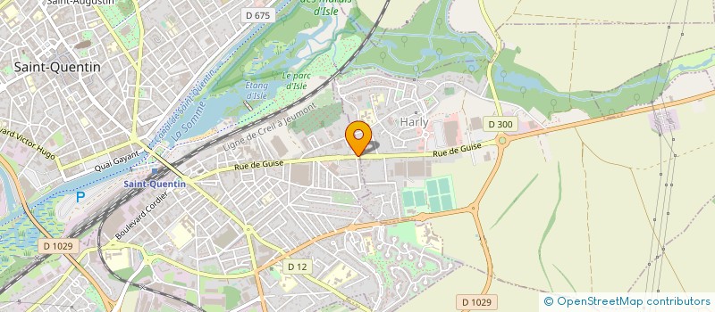 localisation de l'entreprise PAKA DIFFUSION à SAINT-QUENTIN