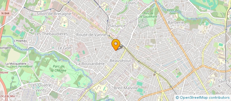 localisation de l'entreprise PAKA MWITU  SAINT-HERBLAIN