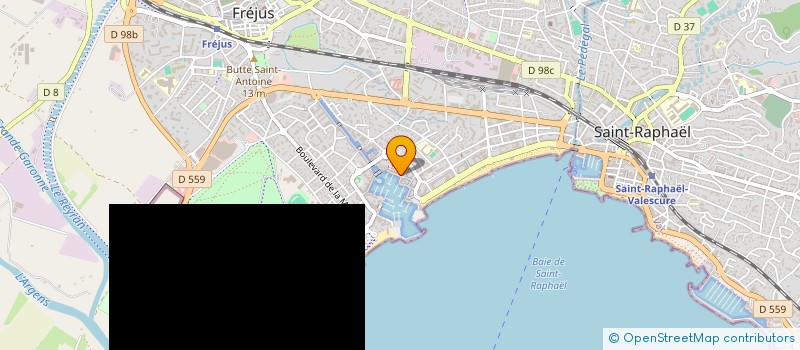 localisation de l'entreprise PAKAL à FREJUS