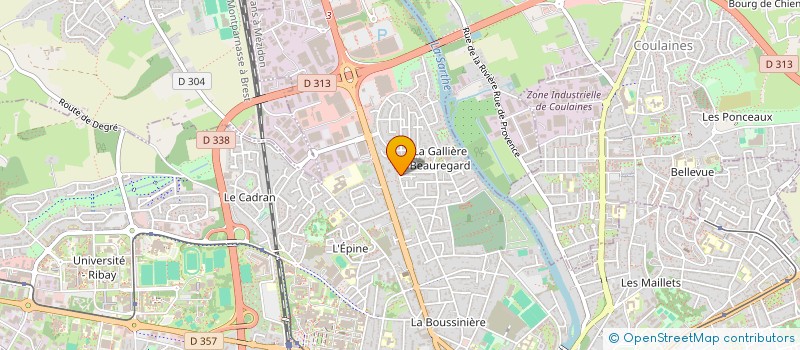 localisation de l'entreprise PAKASS à LE MANS