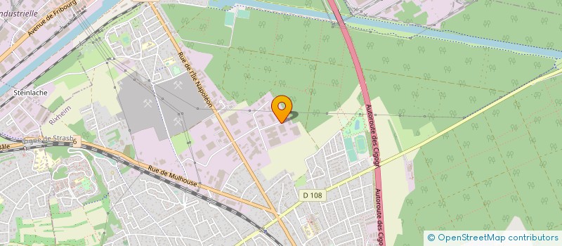 localisation de l'entreprise PAKEA  RIXHEIM