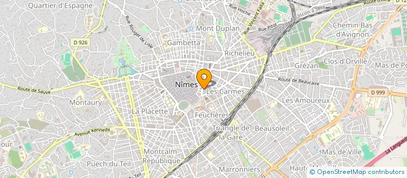 localisation de l'entreprise PAKEEZA à NIMES